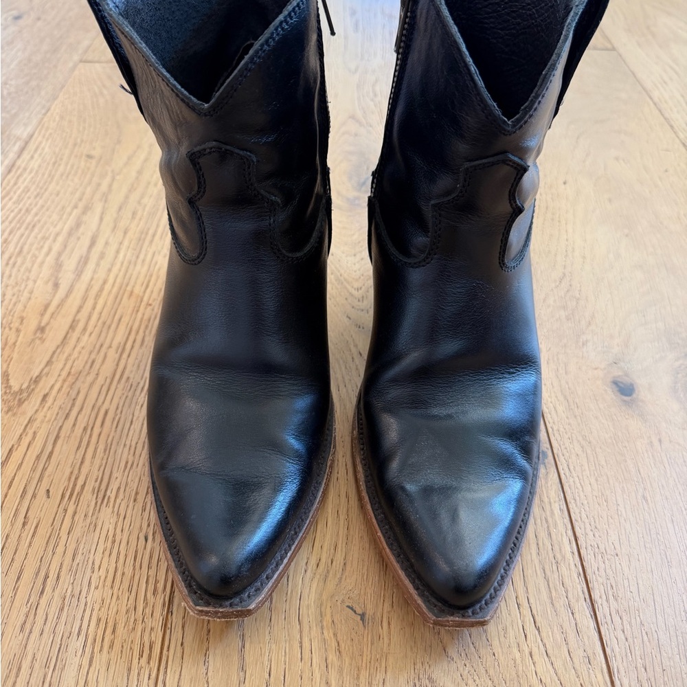 LIBERTY Black Ankle Boots